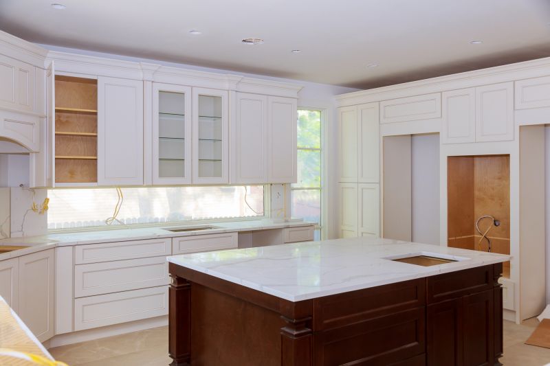 Built In Cabinetry Staining in Carmel, IN