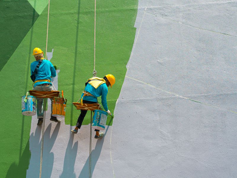 Commercial Concrete Painting in Waco, TX