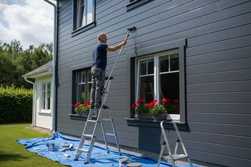 Fascia Painting in Fort Collins, CO