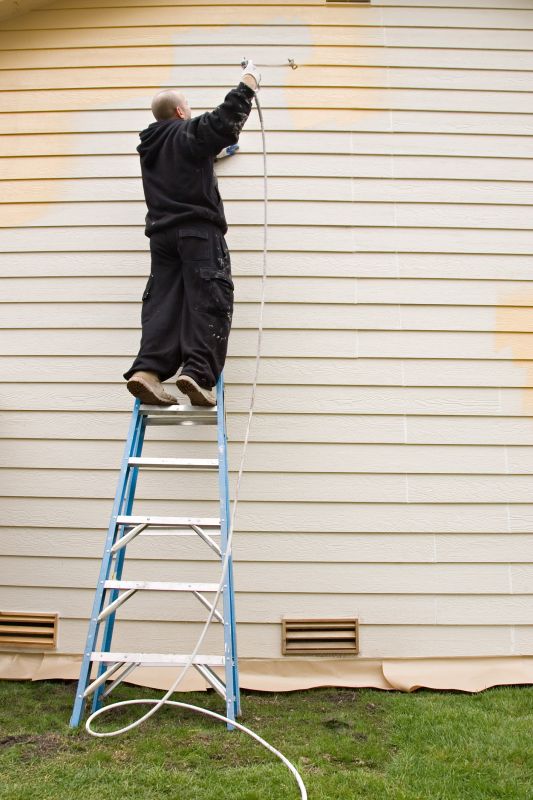 Wood Cladding Painting in Waco, TX